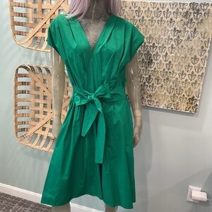 Kensie Vibrant Green Midi Dress